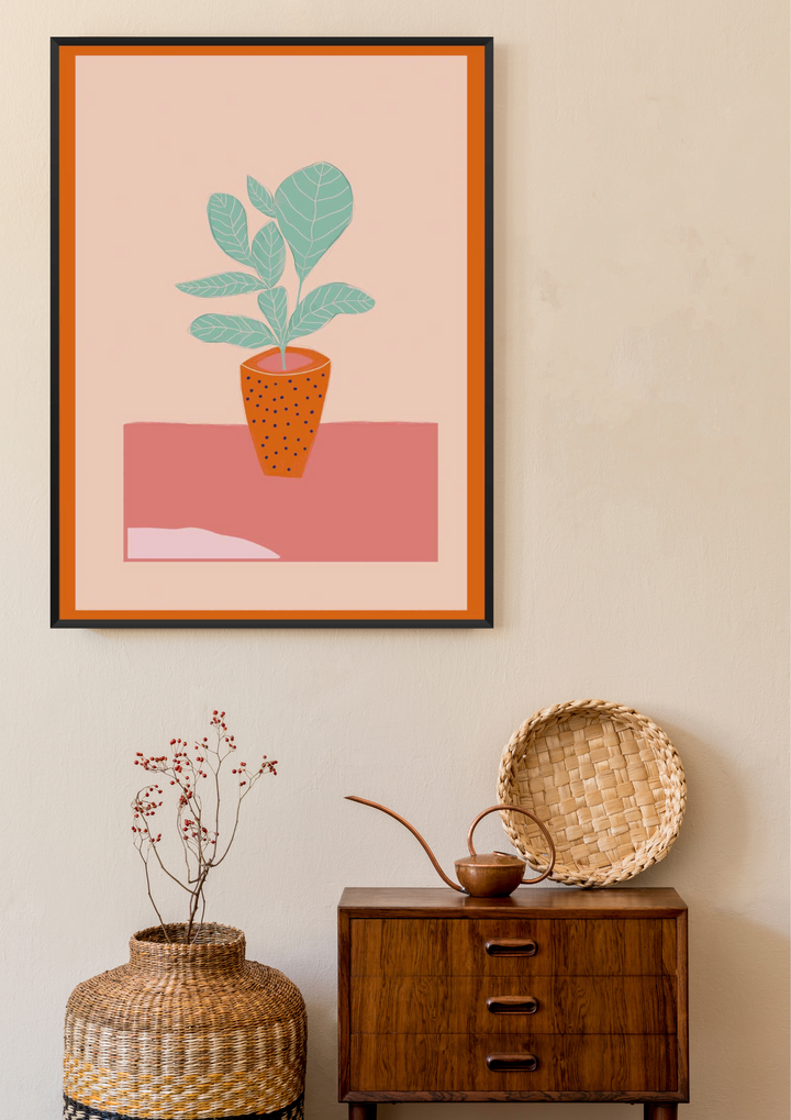 Equatorial Still Life with Flowers
