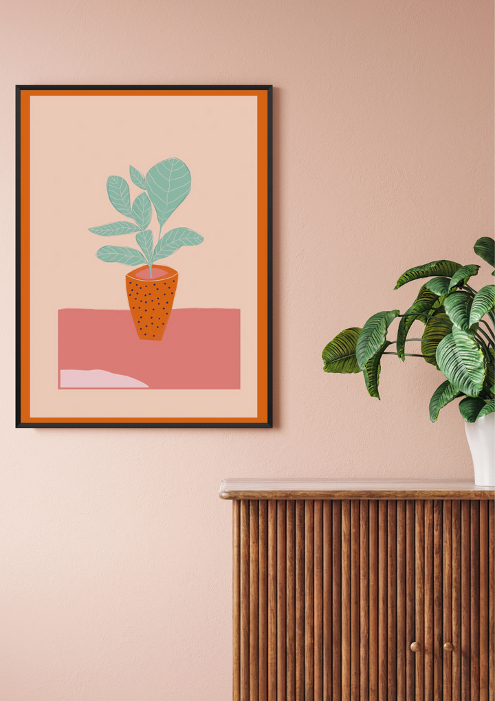 Equatorial Still Life with Flowers
