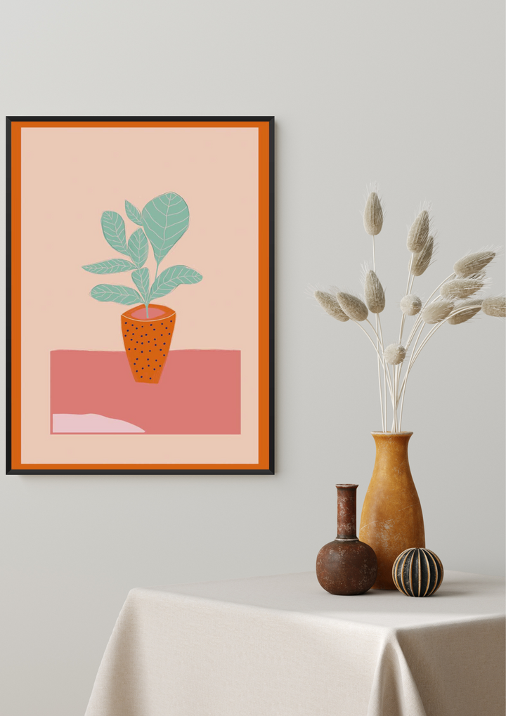 Equatorial Still Life with Flowers