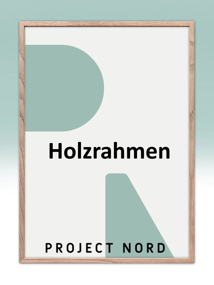 Poster Holzrahmen