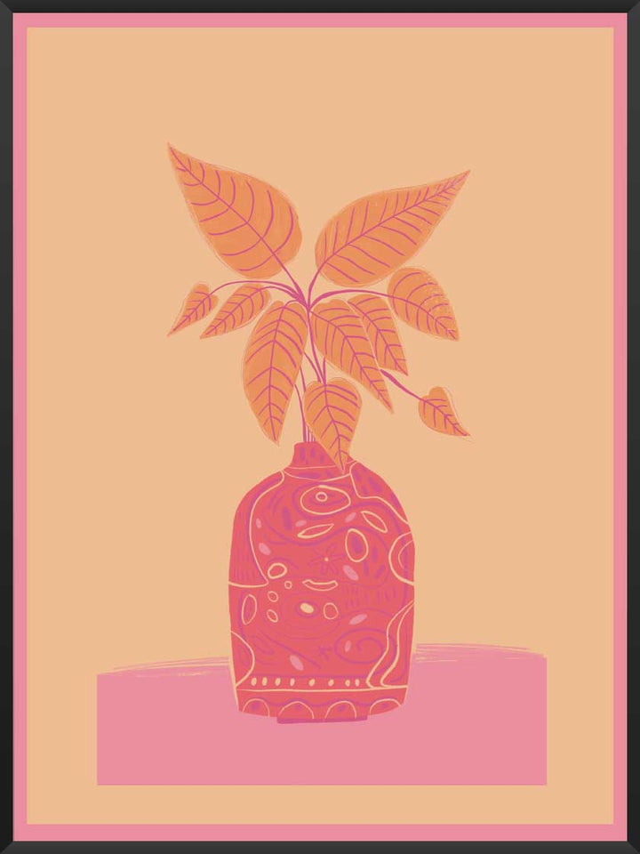Tropical Still Life with Flowers