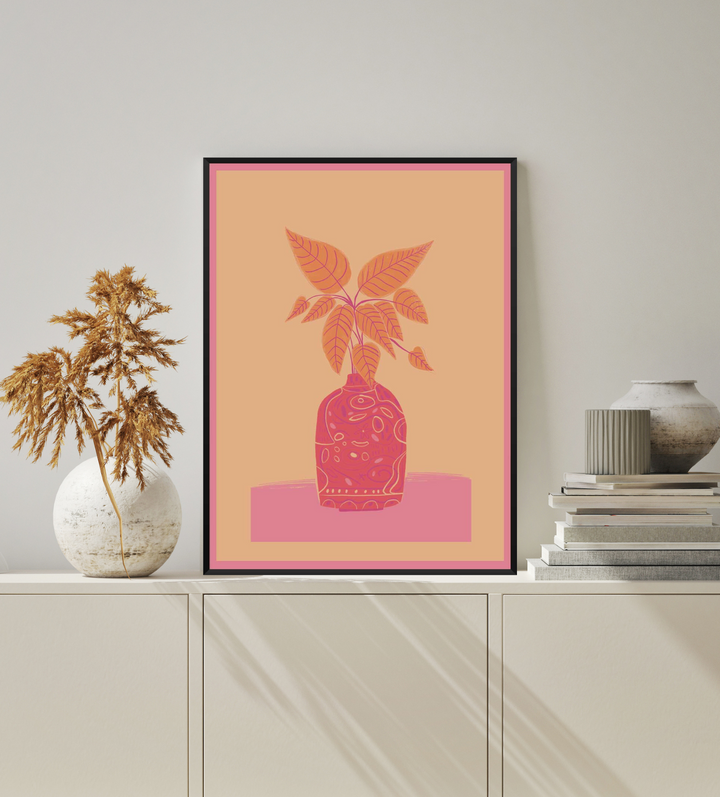 Tropical Still Life with Flowers