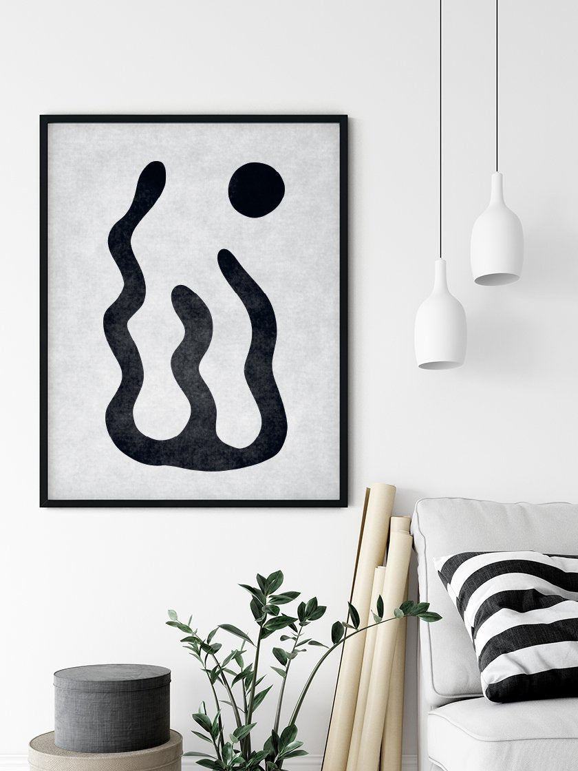 Leaf Cutout - Poster