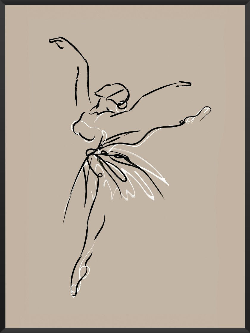 project-nord-abstract-ballerina-poster-product-picture