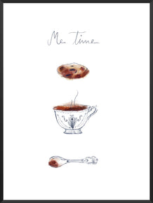 Me Time - Minimalist Coffee Poster