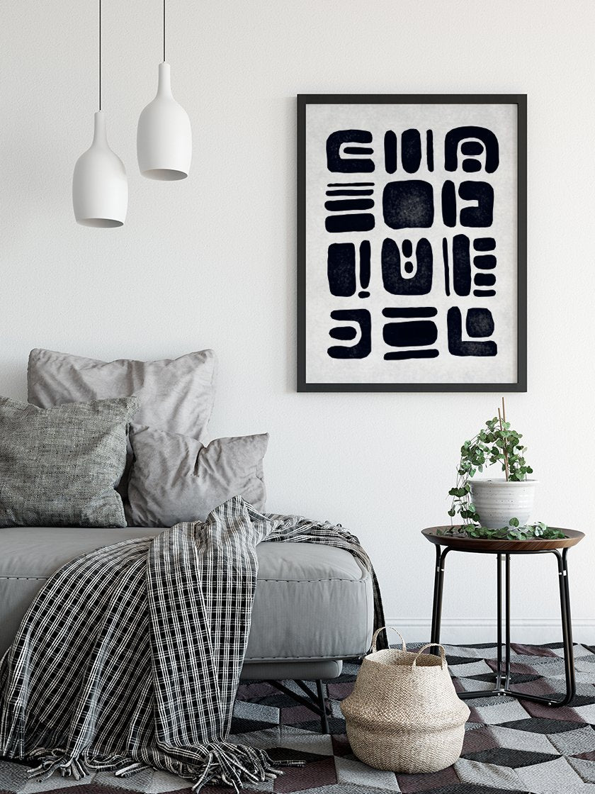 Abstract Cutout - Poster