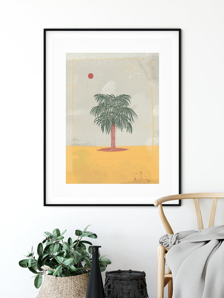 Summer Palm - Poster