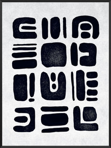 Abstract Cutout - Poster