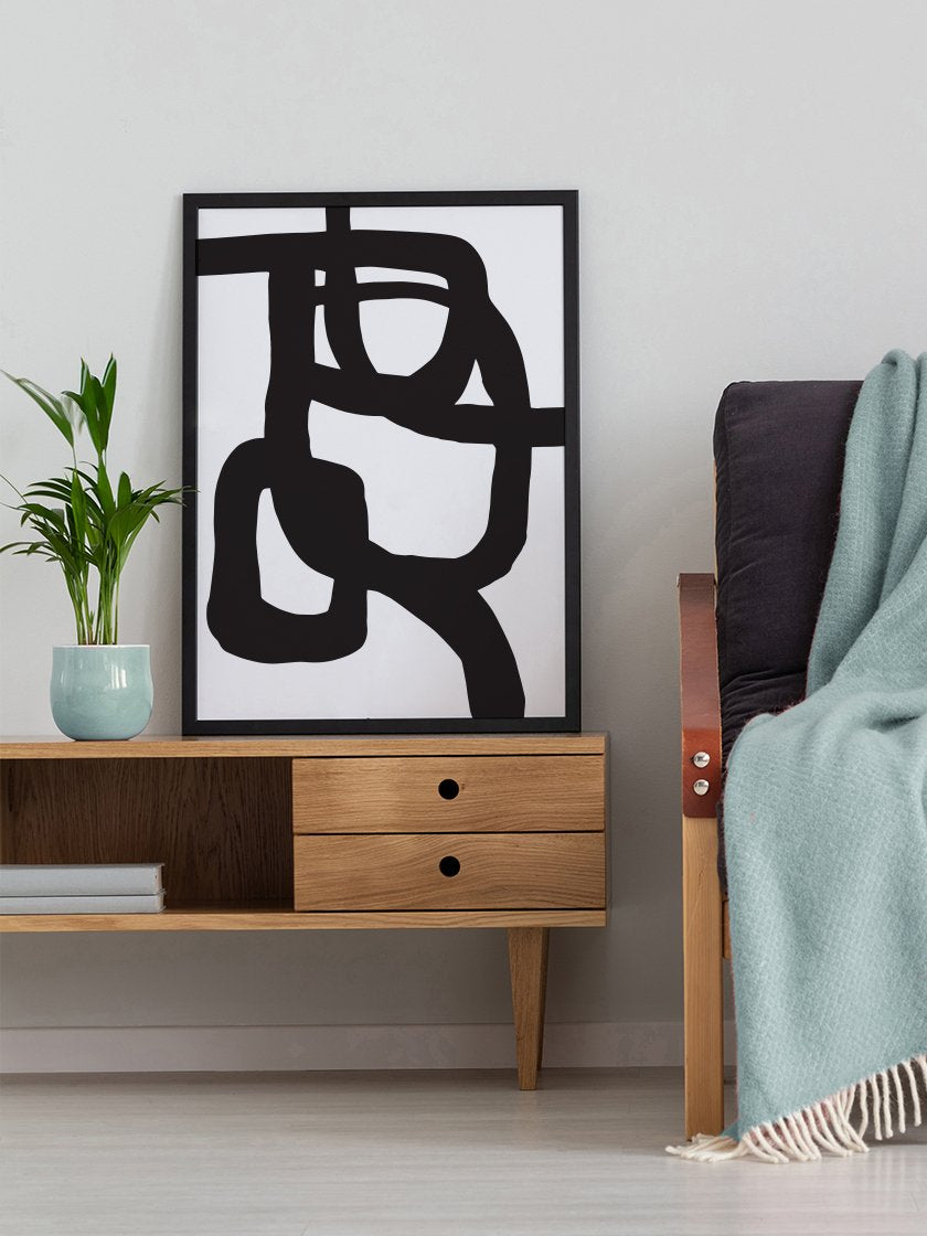 Abstract Lines - Poster