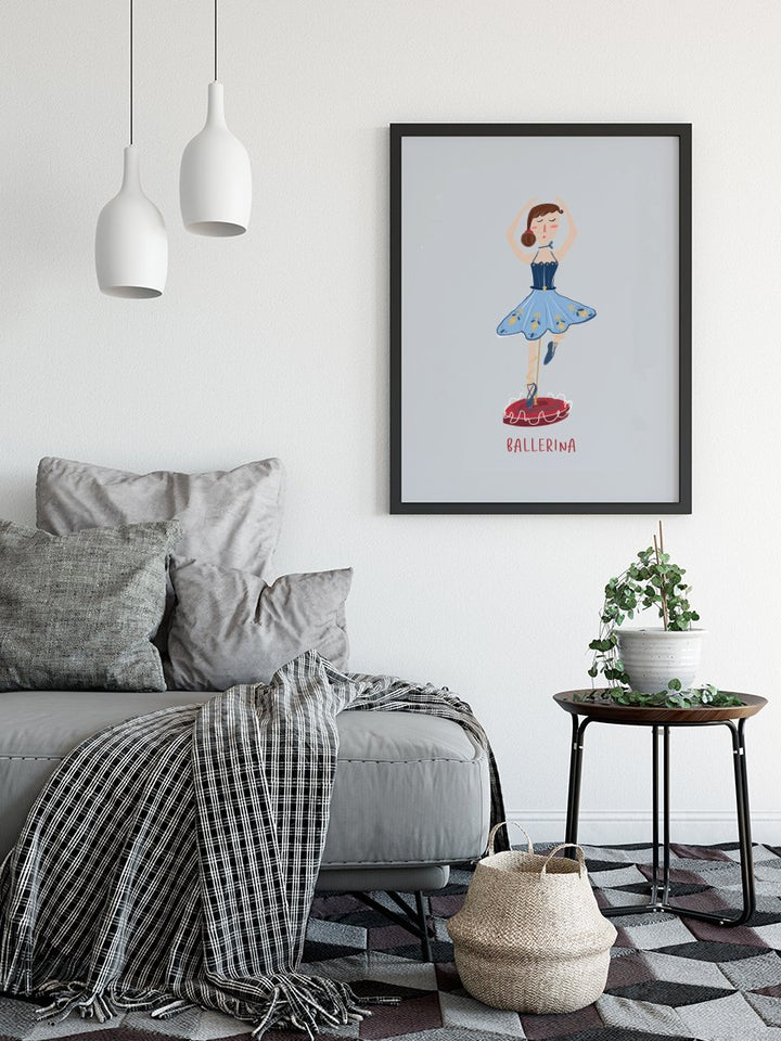 Christmas Ballerina - Poster