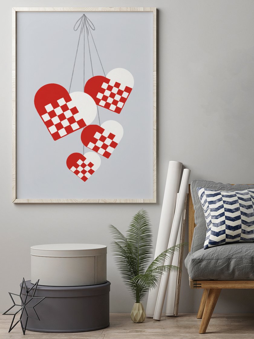 Christmas Hearts - Poster