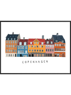 Kopenhagen - City Poster