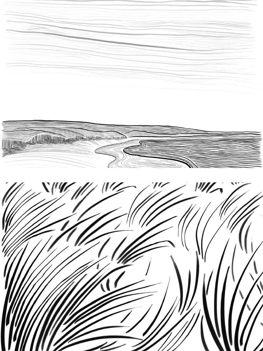 Danish Beach - Poster