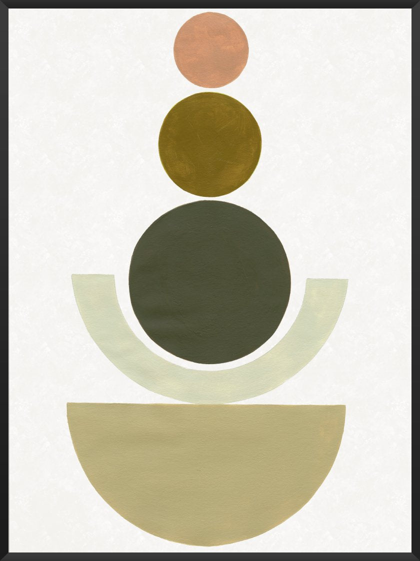 Geometric Balance - Poster