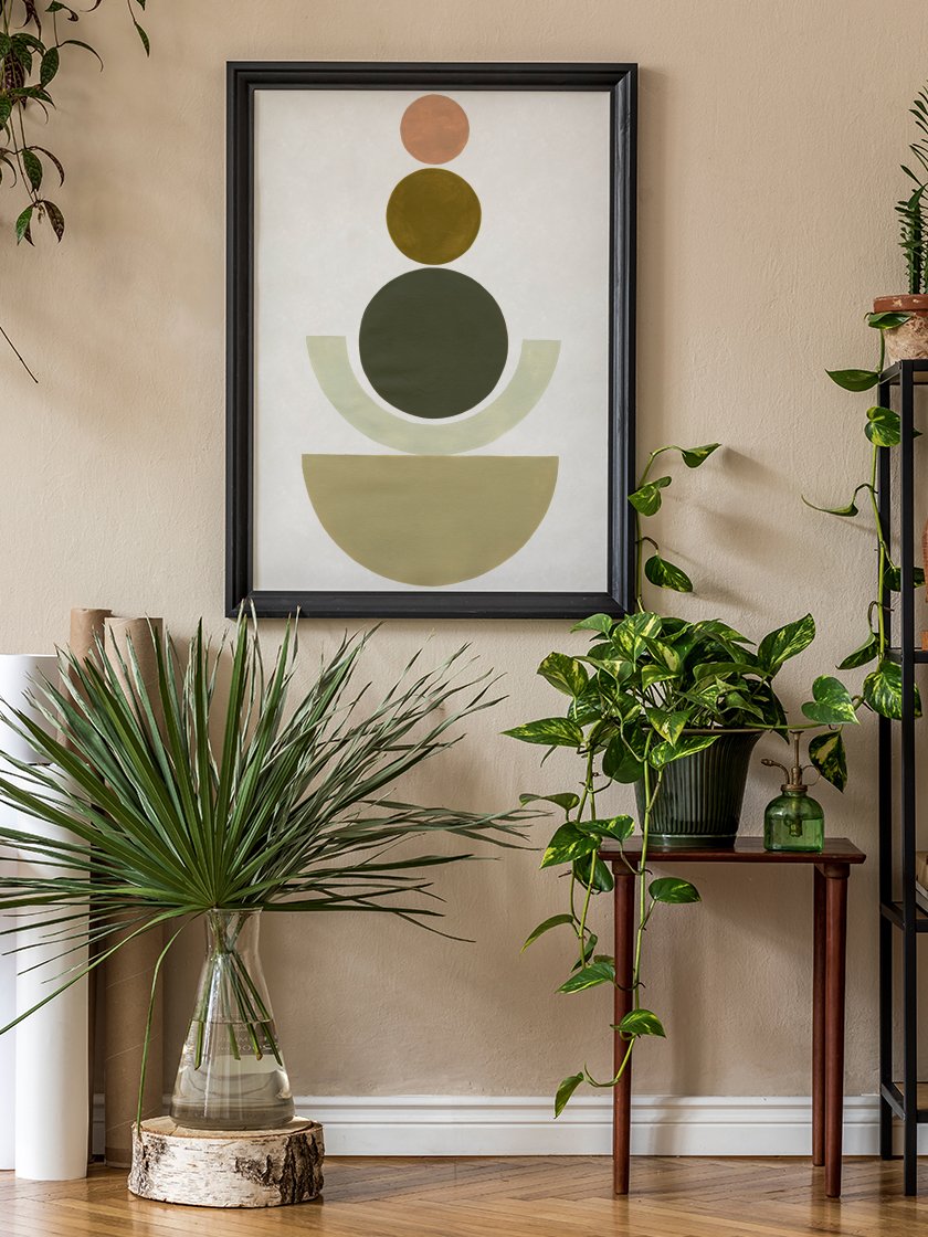 Geometric Balance - Poster