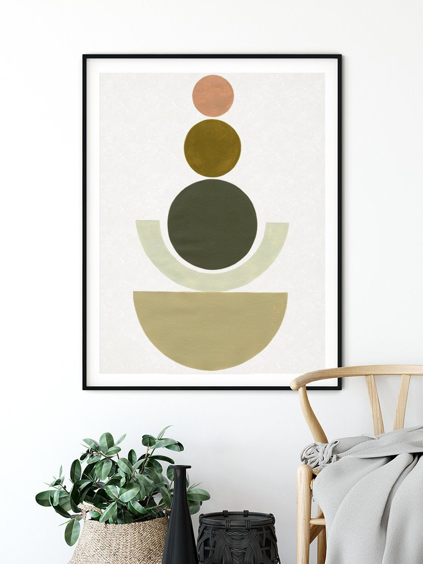 Geometric Balance - Poster