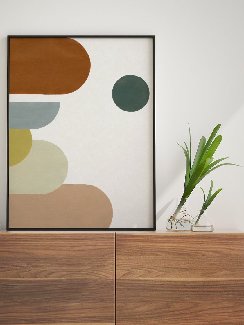 Geometric City - Poster