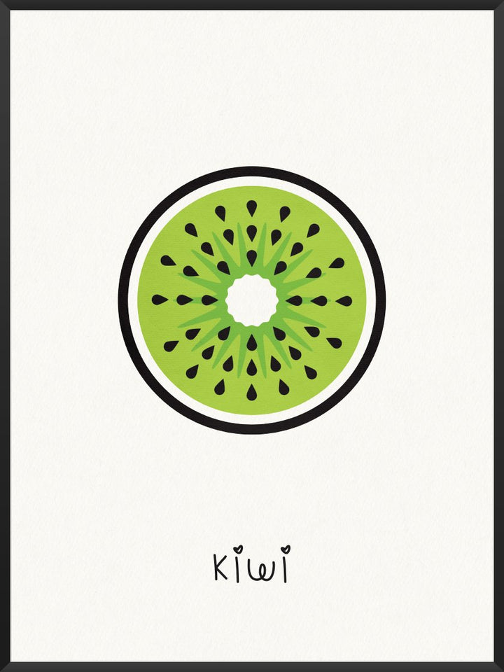 Kiwi - Kinderzimmer Poster