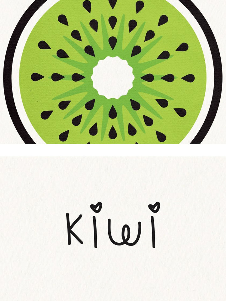 Kiwi - Kinderzimmer Poster