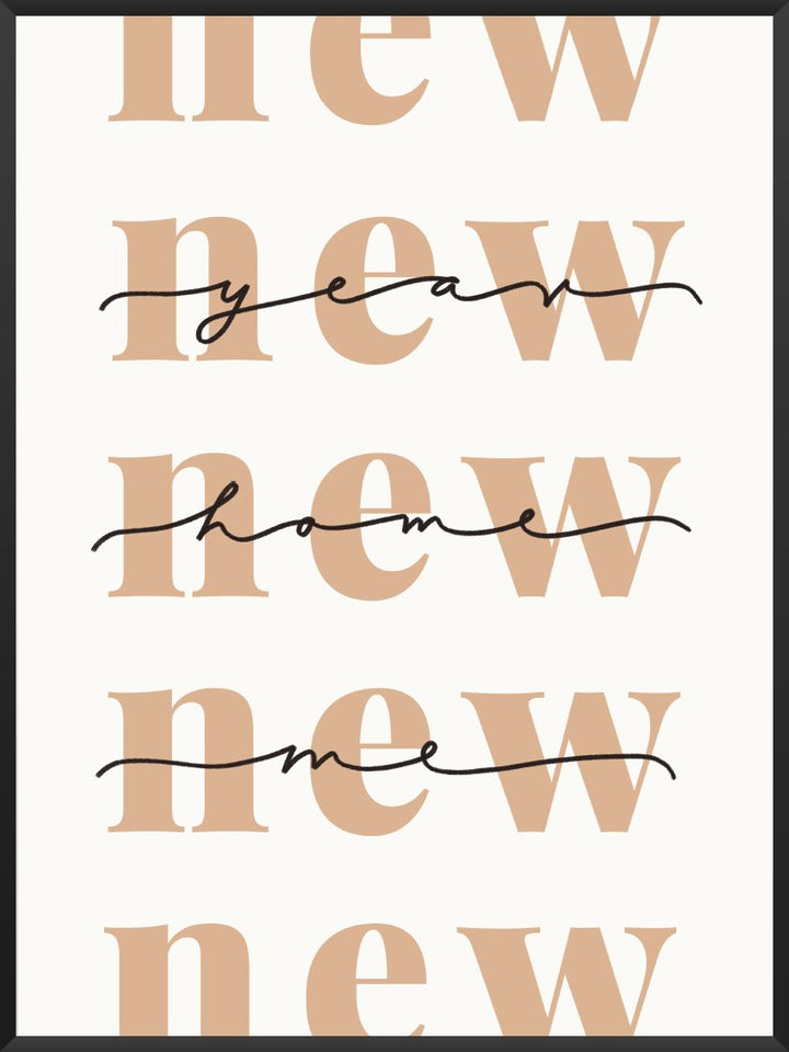New Year New Home - Poster