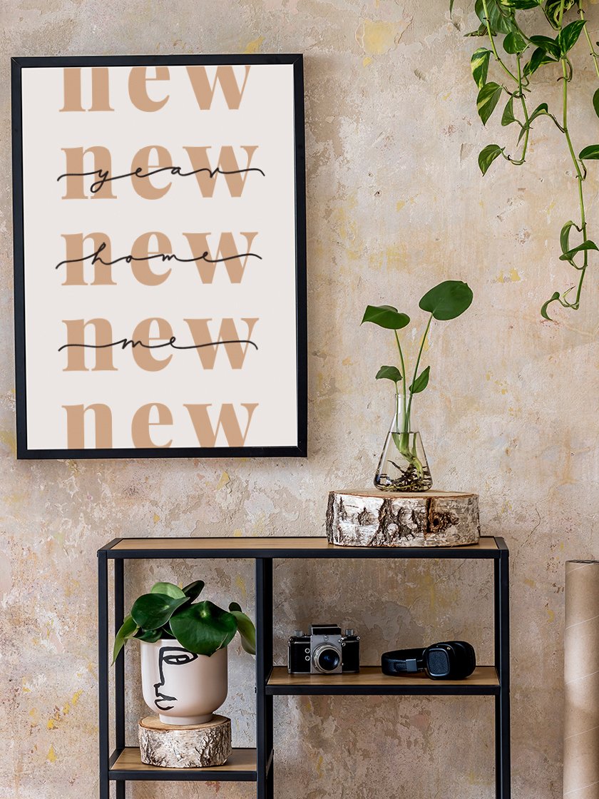 New Year New Home - Poster
