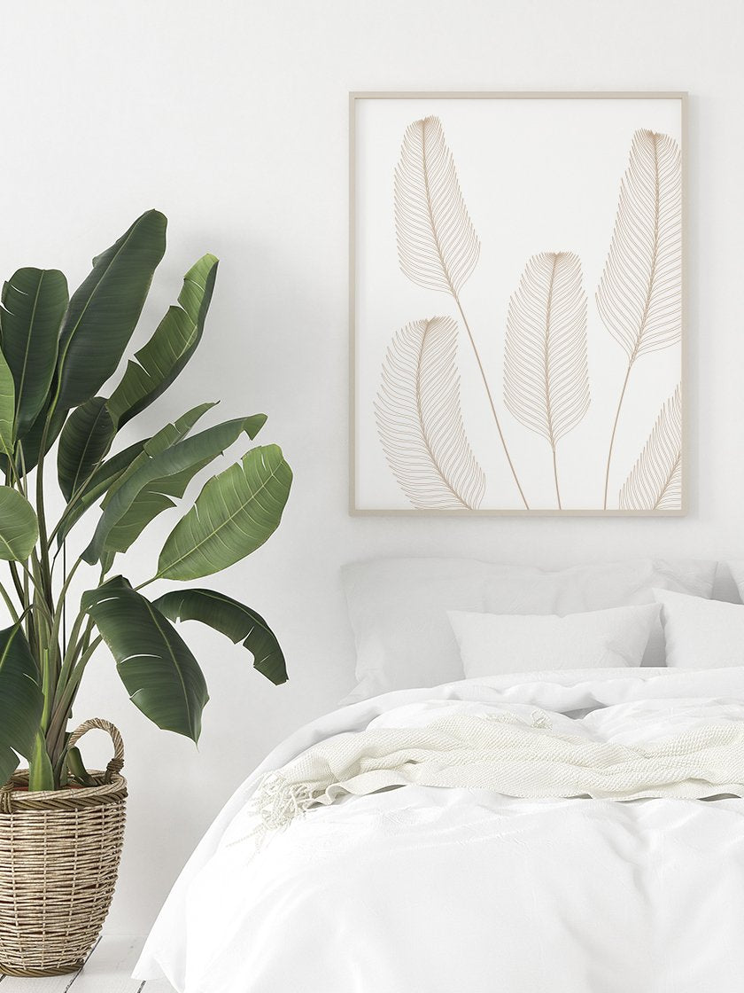 project-nord-golden-pampas-poster-in-interior-bedroom