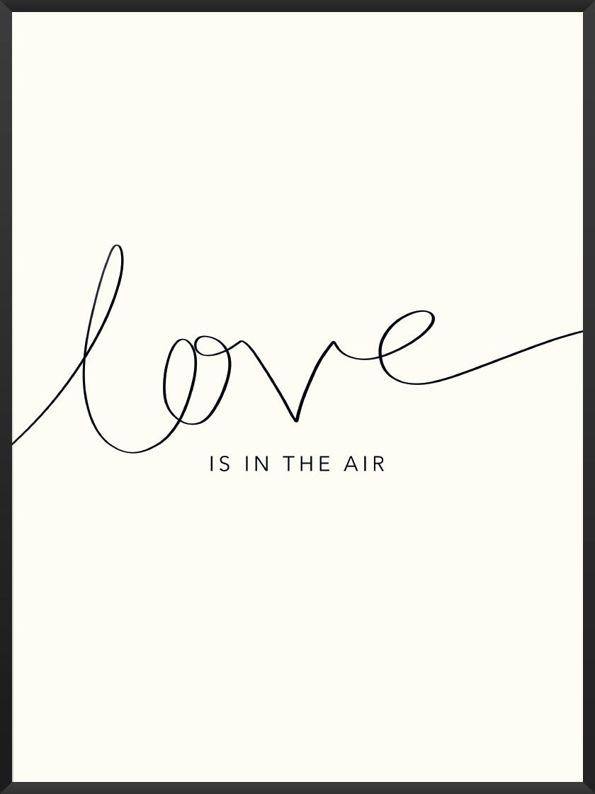 Love Is In The Air - Poster