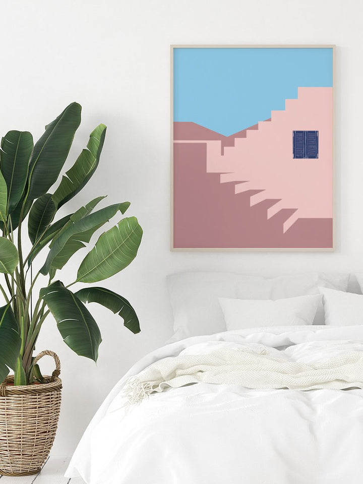 Mediterranean View - Poster