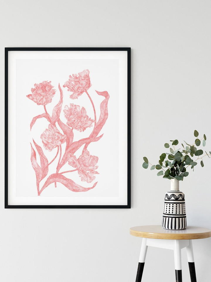 Wild Tulips - Poster