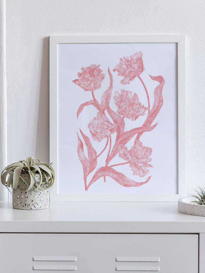 Wild Tulips - Poster