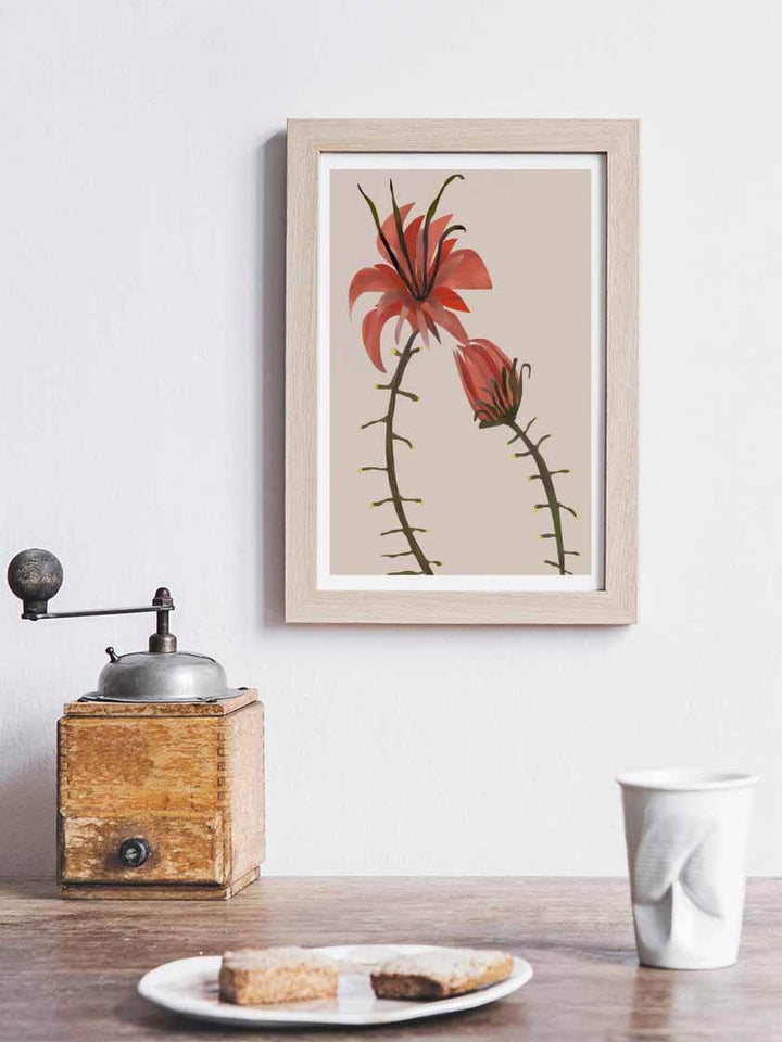 Blooming Lilies - Poster