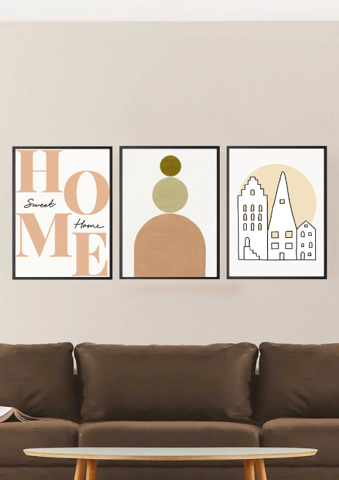 Home Sweet Home Poster Set