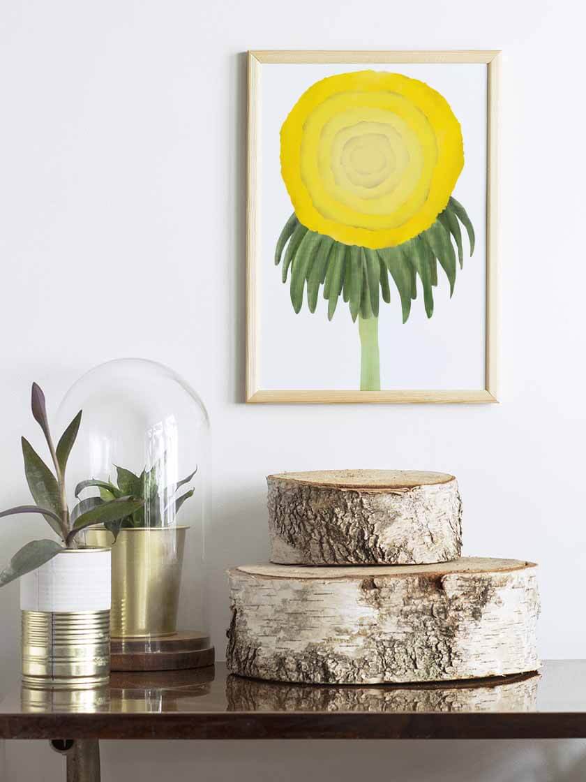 Sunshine Dandelion - Poster