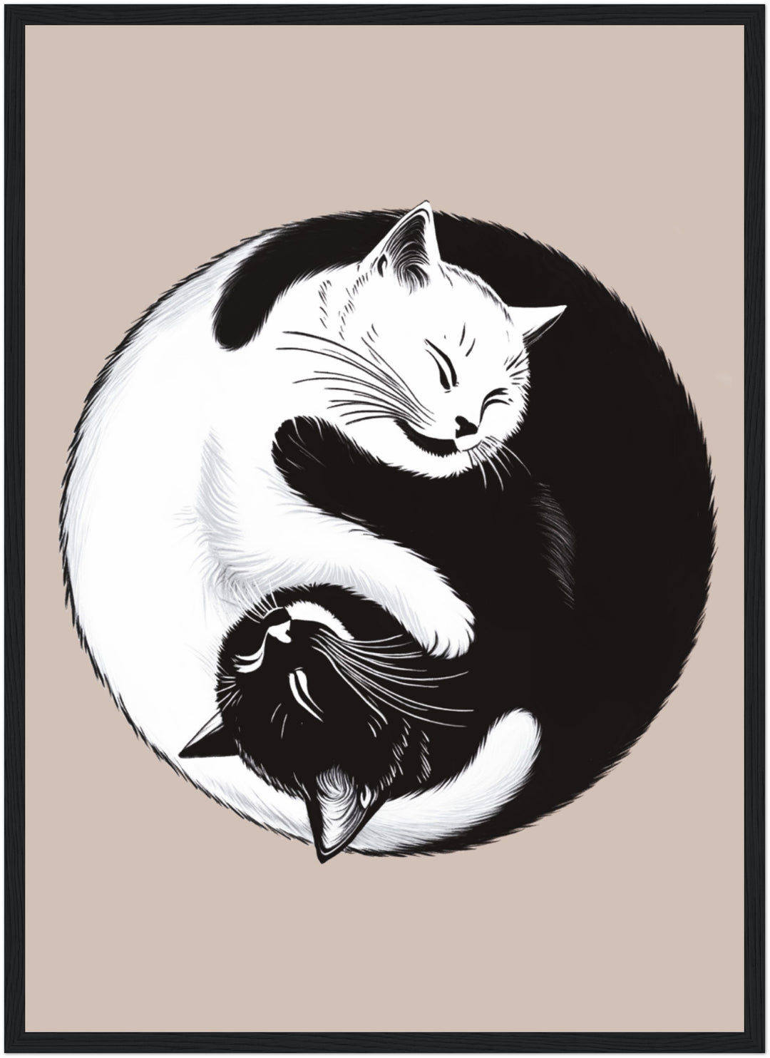 Yin Yang Katze - Poster