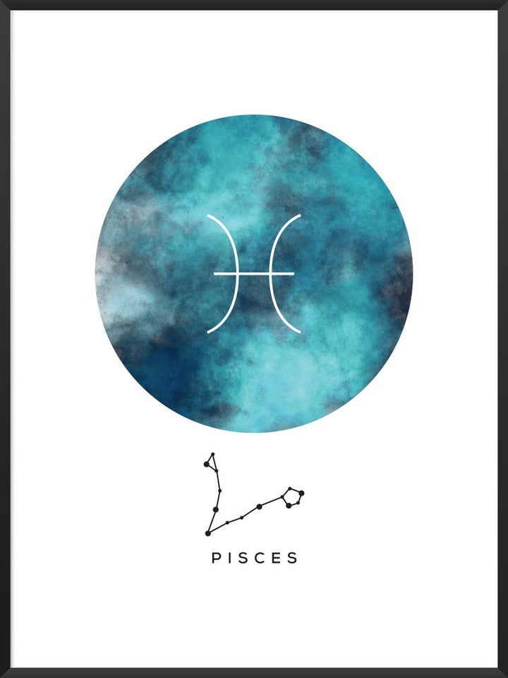Pisces - Pisces Zodiac Sign Poster