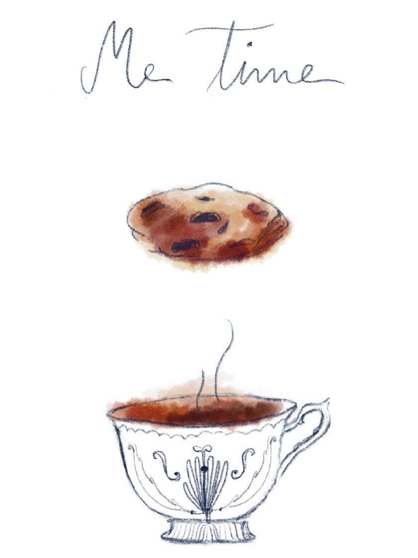 Me Time - Minimalist Coffee Poster