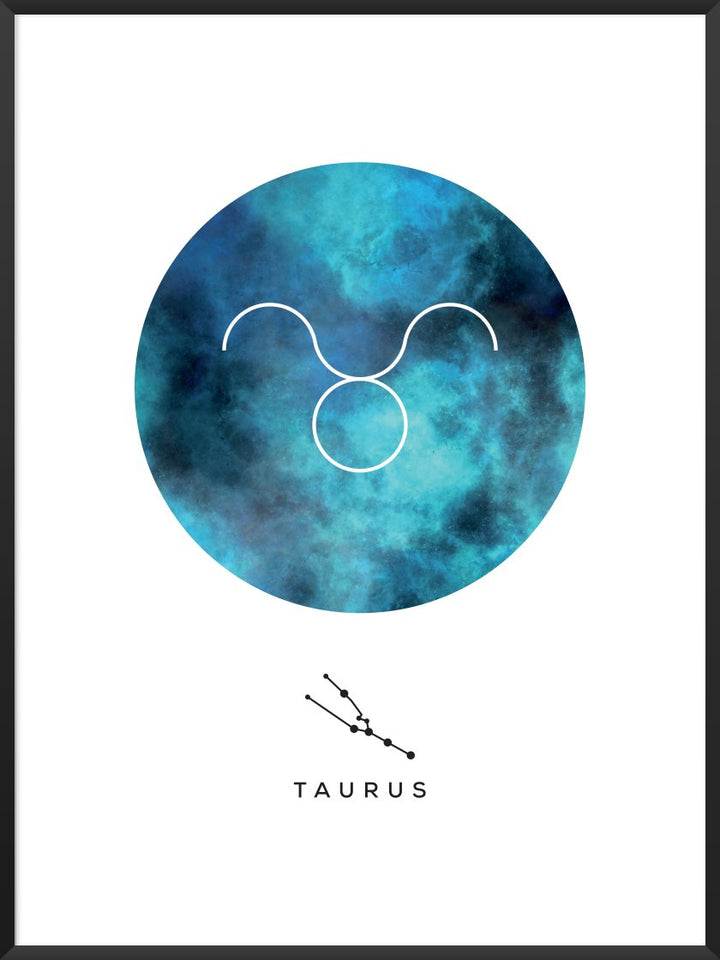 Taurus - Taurus Zodiac Sign Poster