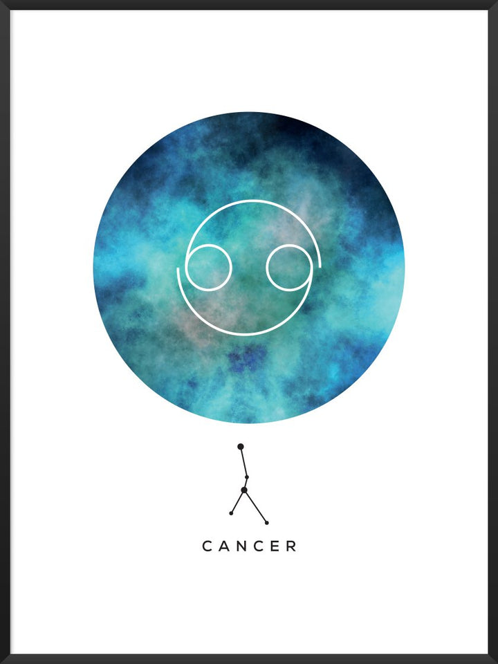 Cancer - Cancer Zodiac Sign Poster
