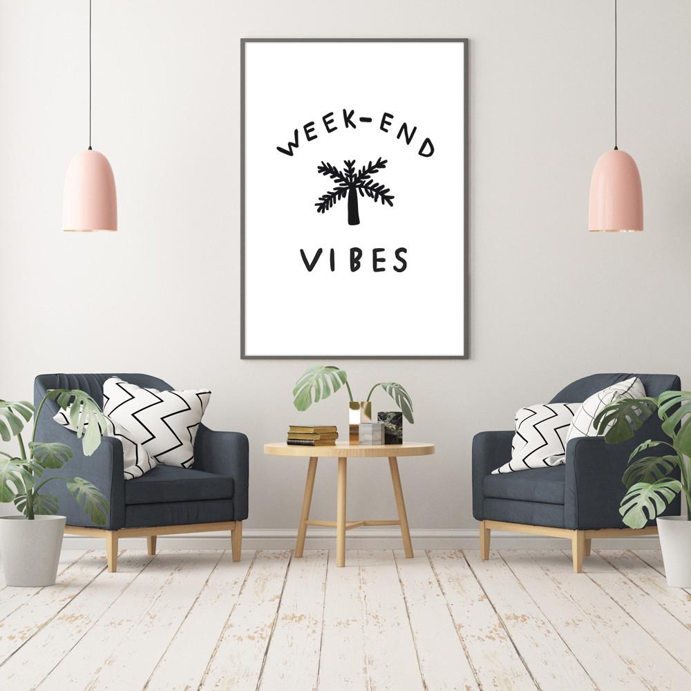 weekend-vibes-poster-project-nord-minimalist-black-in-a-nordic-interior