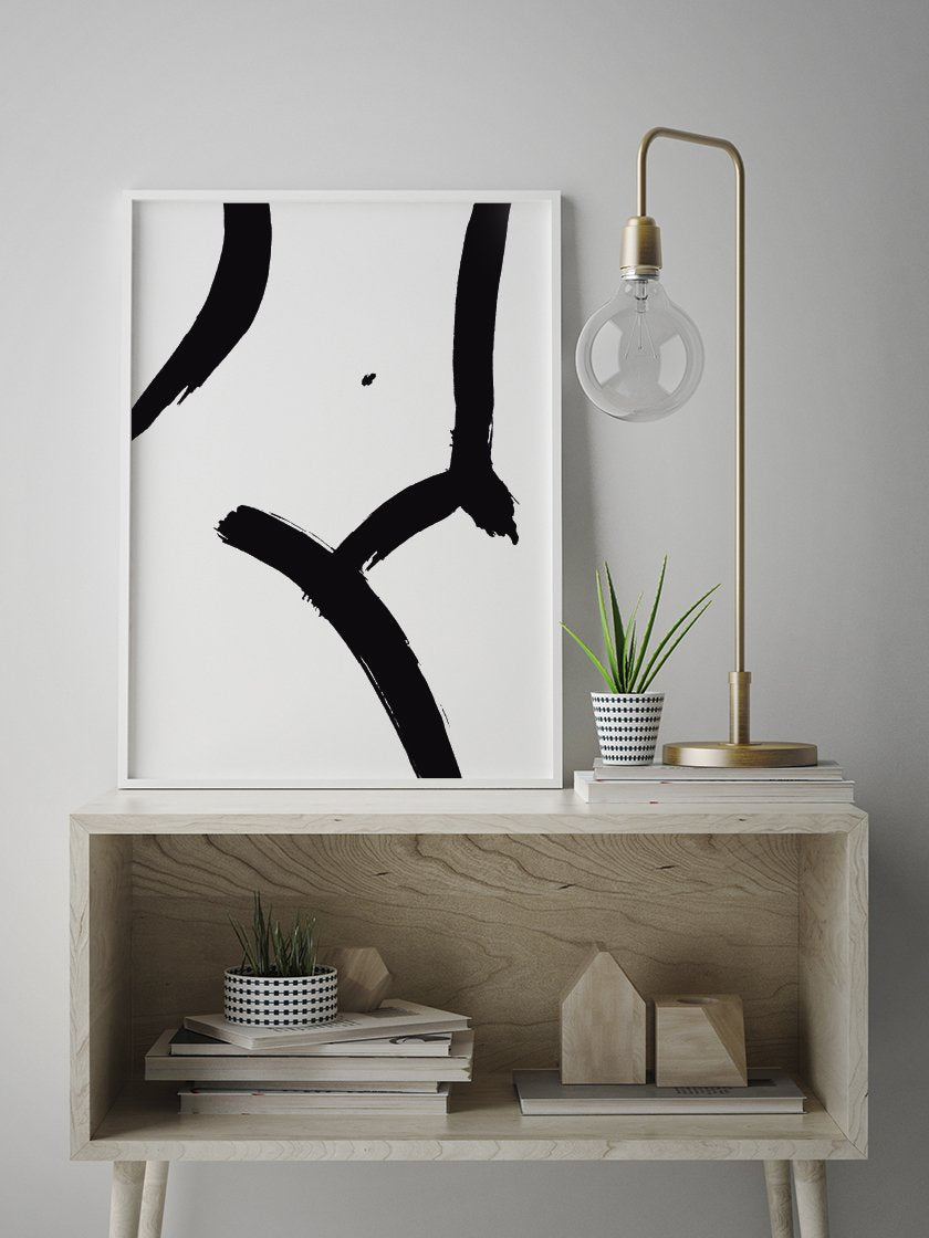 project-nord-nude-body-minimalist-female-figure-line-art-poster-in-interior-hallway