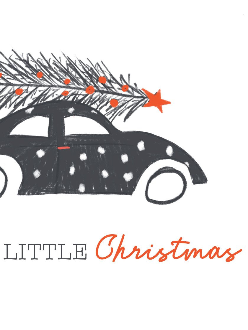Christmas Car - Poster
