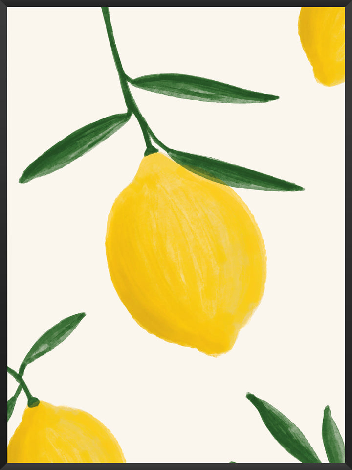 Fresh Lemons - Poster