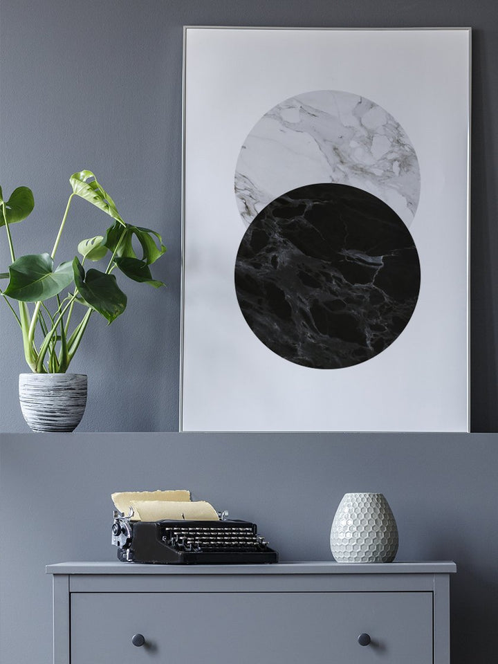 full-moon-marble-poster-in-interior-hallway