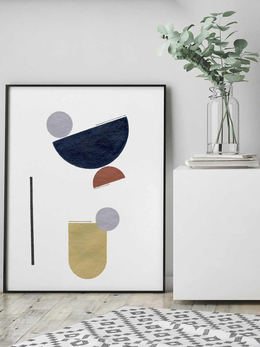 project-nord-abstract-geometric-textures-poster-in-interior