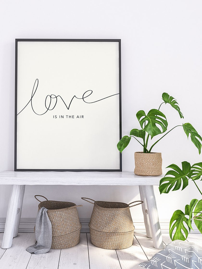 Love Is In The Air - Poster – Project Nord DACH