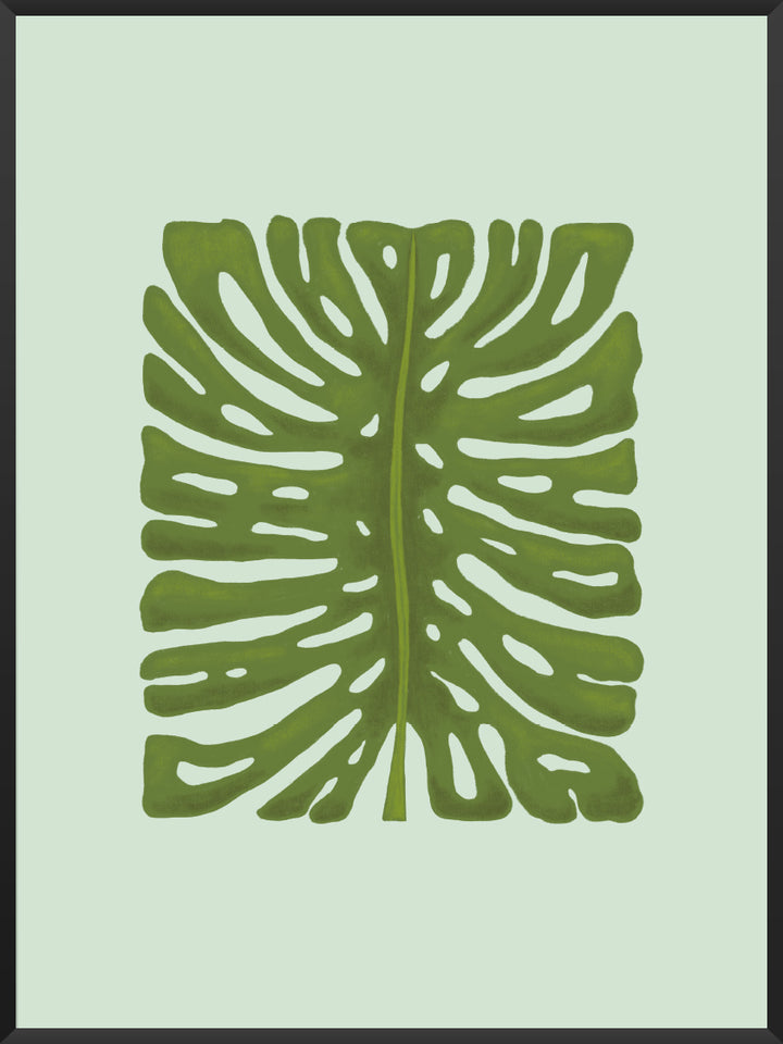 Monstera Leaf - Poster