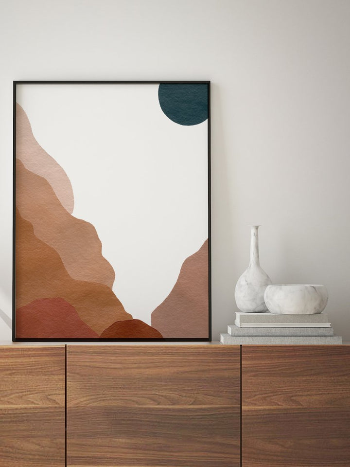 Abstract Grand Canyon - Poster