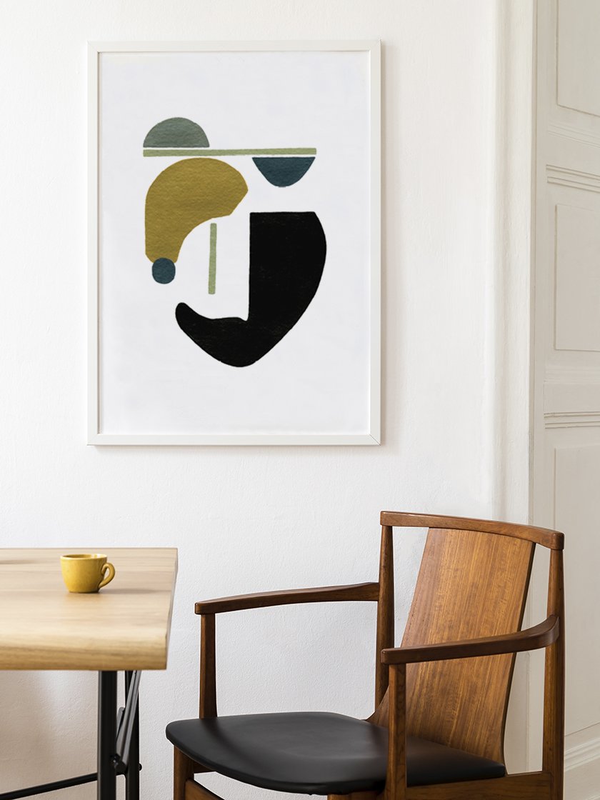 project-nord-motherhood-hand-painted-modern-abstract-poster-in-interior-dining-room