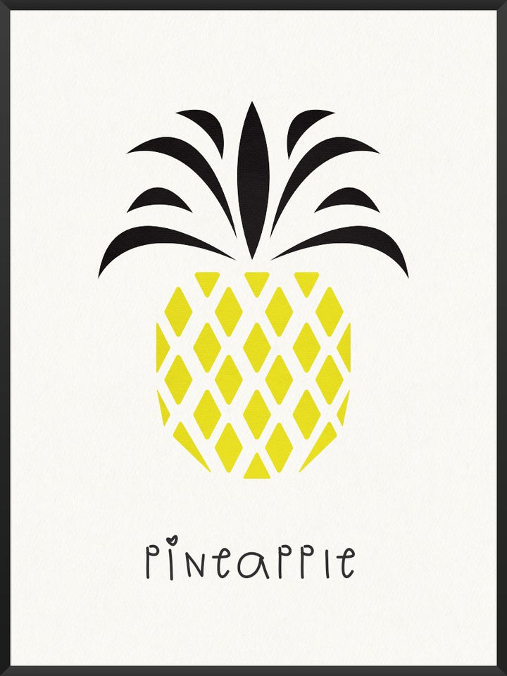 Ananas - Ananas Kinderzimmer Poster