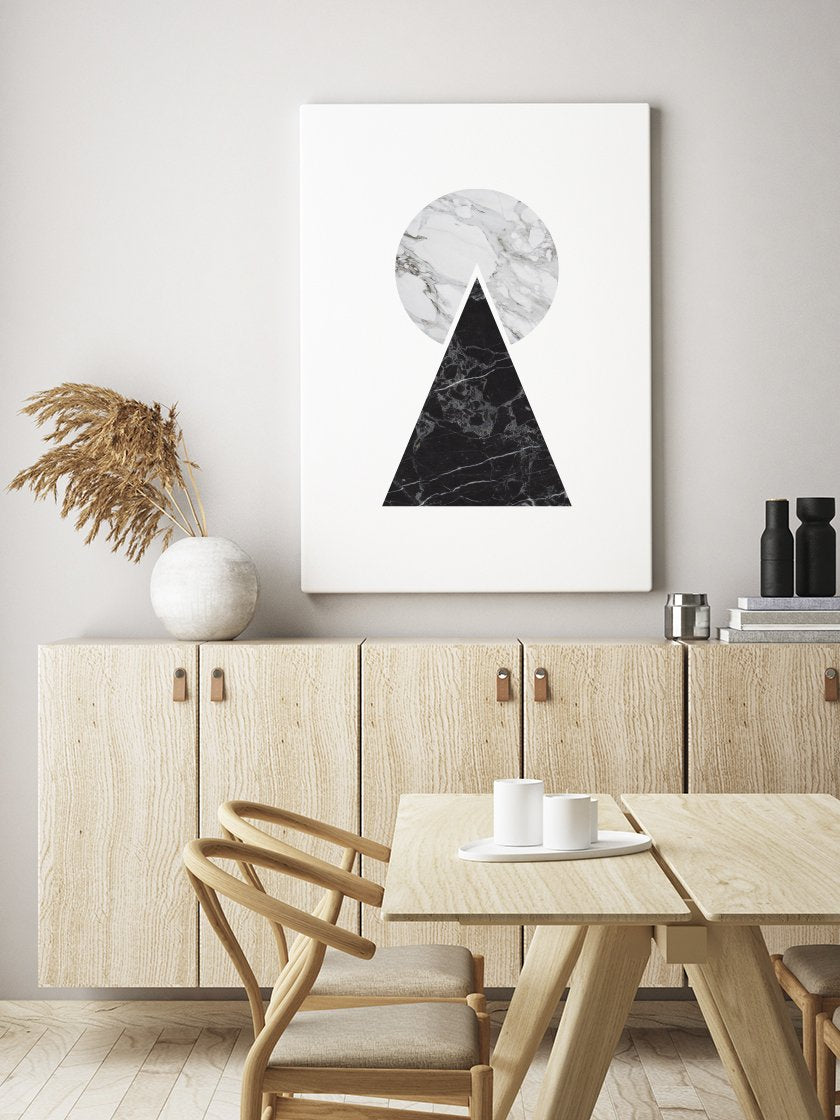 marble-pyramid-poster-in-interior-dining-room